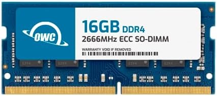 64GB (2x32GB DDR4 2666MHz PC4-21300 CL19 2RX8 ECC Unbuffered SODIMM 1.2V 260-pin Memory RAM