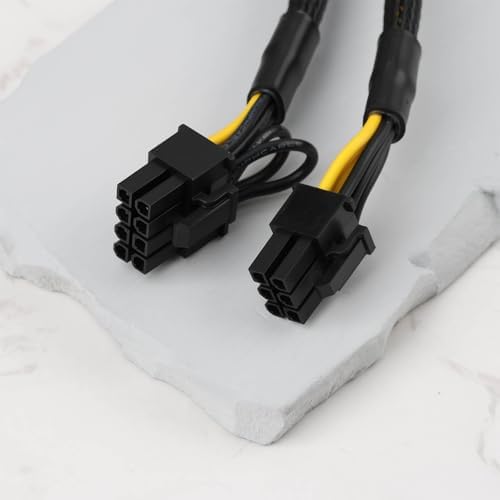 Create idea 10pin to 6+8pin 50cm PCIe GPU Power Adapter Cable Compatible with HP ML350 ML360 G9|B0FWZB2LP9