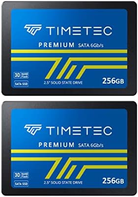 Timetec 1TB SSD 3D NAND SATA III 6Gb/s 2.5 Inch 7mm (0.28" Read Speed Up to 550 MB/s SLC Cache Performance Boost Internal Solid State Drive for PC Computer Desktop and Laptop (1TB
