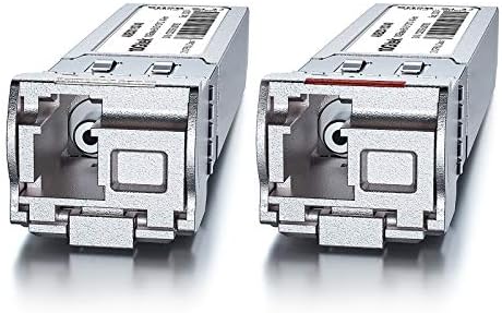 10Gtek 10GBase-SR SFP+ LC Transceiver, 10G 850nm Multimode SFP Module, up to 300 Meters, for Cisco SFP-10G-SR, Meraki MA-SFP-10GB-SR, Ubiquiti UniFi UF-MM-10G, Fortinet, Mikrotik and More, Pack of 10|B00ZCDDOPS