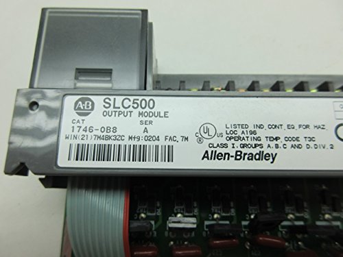 ALLEN BRADLEY 1746-OB8 SLC 500 SER A Output Module|B07JVB4WVP