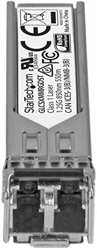 StarTech.com Cisco SFP-GE-T Compatible - Gigabit SFP - 10/100/1000 Mbps - RJ45 Port - 1000Base-T - Copper SFP - GBIC Module|B007UR0CZE