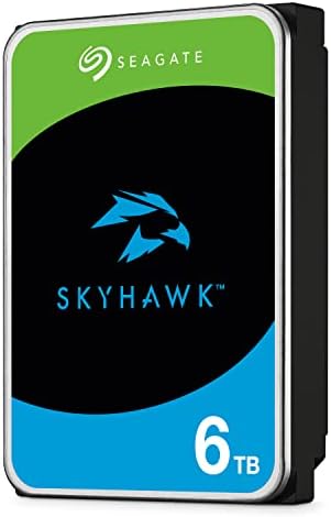 Seagate Skyhawk AI 16TB Video Internal Hard Drive HDD – 3.5 Inch SATA 6Gb/s 512MB Cache for DVR NVR Security Camera System with Drive Health Management and in-House Rescue Services (ST16000VE004)|B0DG3JB7G5