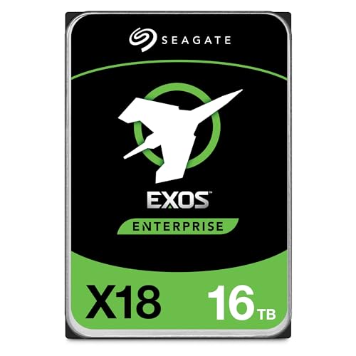 Seagate Exos X24 20TB Enterprise Internal Hard Drive HDD - 12GB/s SATA 7200RPM 2.5M MTBF (ST20000NM002H)|B0CN5LH117