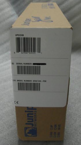 Juniper Firewall VPN SRX210H POE 8PORT SRX 210 1PIM Slot 1EXCD