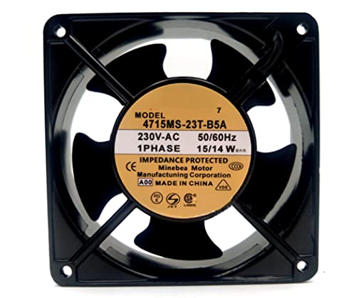 4715MS-23T-B5A 230V 15/14W 50//60Hz 120x120x38mm Cooling Fan