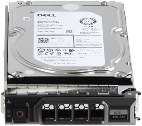 Dell 5JH5X 4TB 3.5'' 7.2K NL SAS 12GBS HDD (Renewed)|B07HJ9T4LL