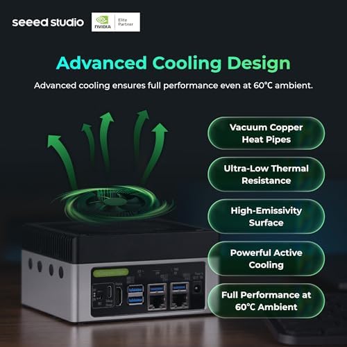 reComputer J4011-Edge AI Device with NVIDIA Jetson Orin™ NX 8GB Module, 4xUSB 3.2, M.2 Key E & Key M Slot, Aluminum case, Pre-Installed Jetpack System with NVIDIA Jetpack™ on 128GB NVMe SSD