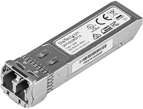 StarTech.com Cisco SFP-GE-T Compatible - Gigabit SFP - 10/100/1000 Mbps - RJ45 Port - 1000Base-T - Copper SFP - GBIC Module|B007UR0CZE
