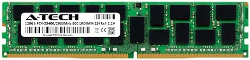 A-Tech 64GB Kit (2x32GB DDR4 2400MHz PC4-19200 ECC LRDIMM 4Rx4 Quad Rank 1.2V Load Reduced DIMM 288-Pin Server RAM Memory Upgrade Modules (A-Tech Enterprise Series