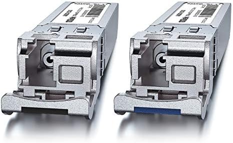 10Gtek 10GBase-SR SFP+ LC Transceiver, 10G 850nm Multimode SFP Module, up to 300 Meters, for Cisco SFP-10G-SR, Meraki MA-SFP-10GB-SR, Ubiquiti UniFi UF-MM-10G, Fortinet, Mikrotik and More, Pack of 10|B00ZCDDOPS