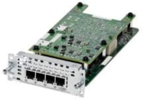 Cisco NIM-4E/M 4-Port E/M Network Interface Module (Renewed