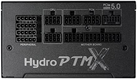 FSP Hydro PTM X PRO 1000W Power Supply, 80 Plus Platinum, ATX 3.0 PCIe 5.0 Full Modular, 10 Year Warranty (HPT3-1000M-GEN5)|B0BTTV6RXH