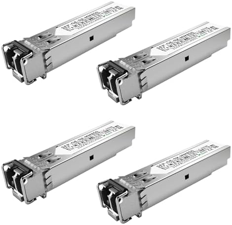 2Pack 1.25G SFP Module 1000Base-SX Multimode LC Transceiver, 850nm MMF, 550m Range - Compatible with Cisco SFP-GE-S, Meraki MA-SFP-1GB-SX, Ubiquiti UF-MM-1G, Mikrotik, TP-Link, Netgear, Aruba and more|B0D16LQQ4H
