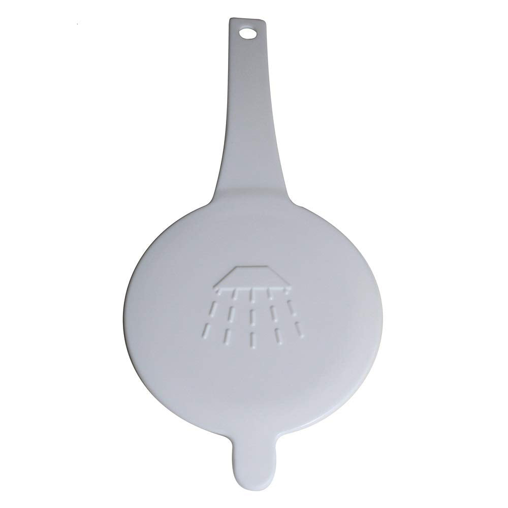 Scandvik 10252 Replacement Cap, White, f/Horizontally Mounted Recessed Showers 10055, 10275, 10298, 10826