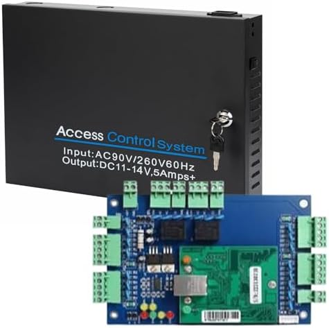 MENGQI-CONTROL Professional 4 Doors TCP/IP Network Wiegand 26/34 bit Access Control Board Panel Access Controller