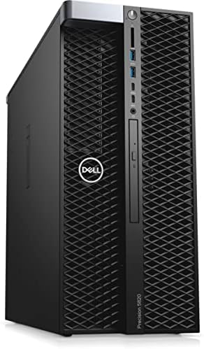 Dell Precision T5820 Workstation Desktop | Core i9-10940X - 2TB SSD Hard Drive - 128GB RAM | 14 cores @ 4.6 GHz Win 11 Home Black (Renewed)|B0D2NR26H1