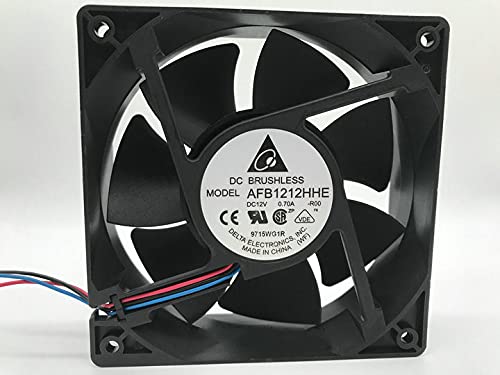 AFB1212HHE 12V 12CM 12038 0.70A Speed Measurement/Alarm Cooling Fan AFB1212HHE
