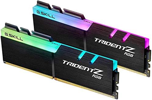 G.SKILL Trident Z RGB Series DDR4 RAM (XMP) 128GB (4x32GB) 3600MT/s CL18-22-22-42 1.35V Intel AMD Desktop Computer Memory U-DIMM (F4-3600C18Q-128GTZR)|B08924XR69