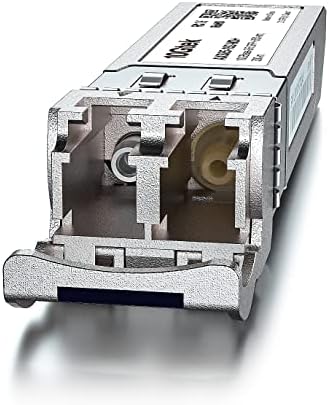 10GTEK 10GBase-SR SFP+ LC Transceiver, 10G 850nm Multimode SFP Module, up to 300 Meters, for Cisco SFP-10G-SR, Meraki MA-SFP-10GB-SR, Ubiquiti UniFi UF-MM-10G, Fortinet, TP-Link and More, Pack of 2|B08BP55663