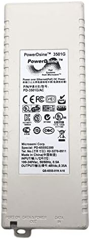 MICROSEMI - PD-3501G/AC 1-Port PoE Midspan, 10/100/1000BaseT, AC Input|B01MTV3ZVP