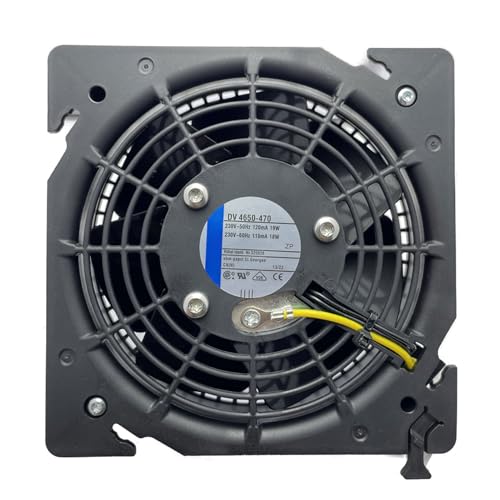 DV4650-470 DV 4650-470 230V-50HZ 110MA/120MA 18W/19W Cabinet Cooling Fan|B07XDFQ7SB