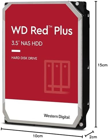 Western Digital 16TB WD Red Pro NAS Internal Hard Drive HDD - 7200 RPM, SATA 6 Gb/s, CMR, 512 MB Cache, 3.5" - WD161KFGX|B08K3VVKSW