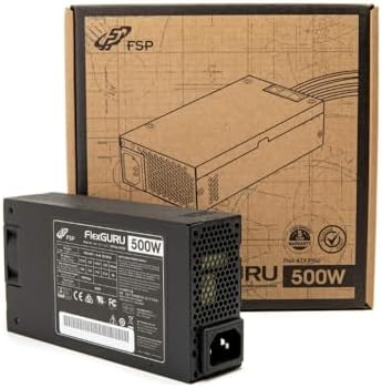 FSP FlexGURU Power Supply, Flex ATX 300W, 80 Plus Gold, Full Modular, 5 Year Warranty (FSP300-57FCB)|B0DK2HL8NT