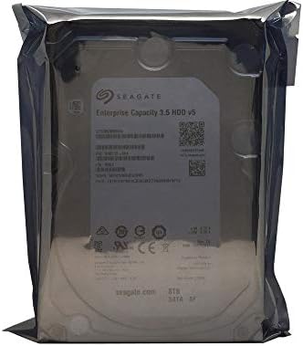 Seagate Exos 7E8 8TB Enterprise Capacity HDD7200 RPM 256MB Cache SATA 6 Gb/s Interface, 3.5inch Internal Hard Drive - ST8000NM0055 (Renewed
