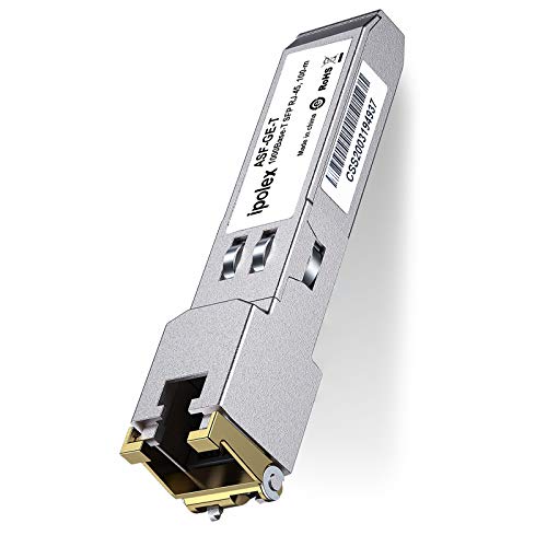 ipolex 1000Base-LX/LH SFP Transceiver, 1.25G SFP LC Fiber Module, Gigabit Single Mode Mini GBIC, 1310nm SMF, up to 20km, for Cisco GLC-LH-SMD, Ubiquiti UF-SM-1G, Meraki, TP-Link TL-SM311LS and More|B01EN33VN2
