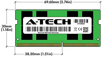 A-Tech 32GB (2x16GB DDR4 2666MHz PC4-21300 (PC4-2666V CL19 SODIMM 1.2V 260-Pin Non-ECC SO-DIMM Laptop Notebook RAM Memory Modules