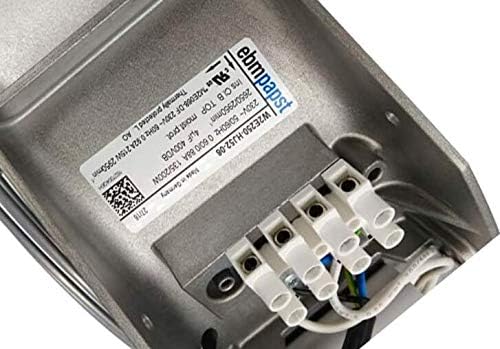 Zyvpee® 280x280x80mm W2E250-HJ52-06 28cm 230V 50/60Hz 0.6/0.88A 135W/200W 2650/2960cfm 4uF 400VDB M2E068-DF SK3327 107 AC Cabinet Fan|B087FFKC1Q