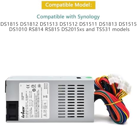 DPS-250AB-44B 250W Power Supply Compatible with Synology DS1815, DS1812, DS1513, DS1512, DS1511, DS1813, DS1515, DS1010, RS814, RS815, DS2015xs, TS531|B0D81RDP34