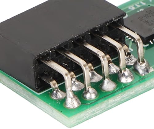 GOWENIC TPM 2.0 Module, 10 Pin SPI TPM 2.0 Module for for SuperMicro AOM TPM 9670V S, High Safety 9670 Chipset, SPI Interface, Stable Performance|B0CM6SQN2C