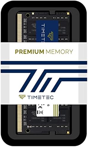 Timetec 16GB DDR4 3200MHz (or 2933MHz or 2666MHz) PC4-25600 Non-ECC Unbuffered 1.2V CL22 2Rx8 Dual Rank 260 Pin SODIMM Laptop Notebook PC Computer Memory RAM Module Upgrade|B098TXZY34