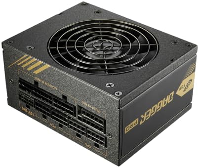 FSP Dagger Pro 650W SFX Power Supply, 80 Plus Gold, Full Modular (SDA2-650)|B07SYSLZDR