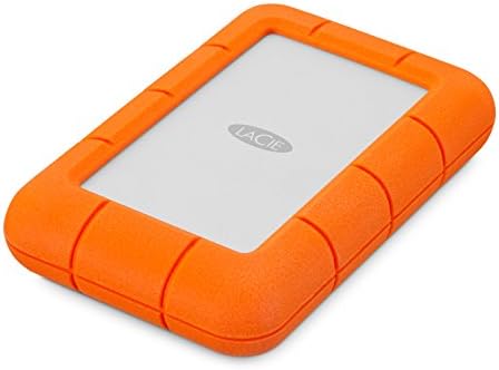 LaCie Rugged Mini 2TB External Hard Drive Portable HDD - USB 3.0/ 2.0 Compatible, Drop Shock Dust Rain Resistant Shuttle Drive, For Mac And PC Computer (LAC9000298), orange|B00IRV005E