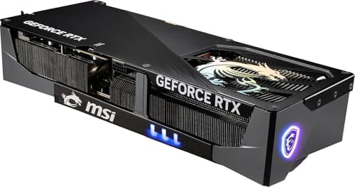 msi Gaming Trio GeForce 5090 OC 32GB GDDR7 GPU, 32GB GDDR7, PCI Express® Gen 5, Boost: 2482 MHz (Gaming & Silent Mode), Memory Bus, 512-bit. Bundle with Targus Dock Station and Backpack Alienware.|B0F4RKVGGY