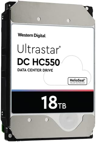 Western Digital WD WUH721818AL5204 18TB SAS 12Gb/s 7.2K RPM 512M 0F38353 512e/4Kn SE HDD|B08H1T5QY4