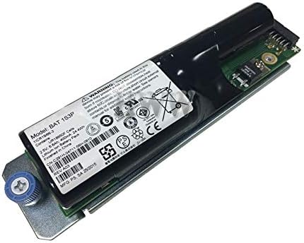 2.5V 24.4Wh 6.6Ah BAT 1S3P Raid Controller Backup Battery Compatible with Dell PowerVault MD3000iBAT Series
