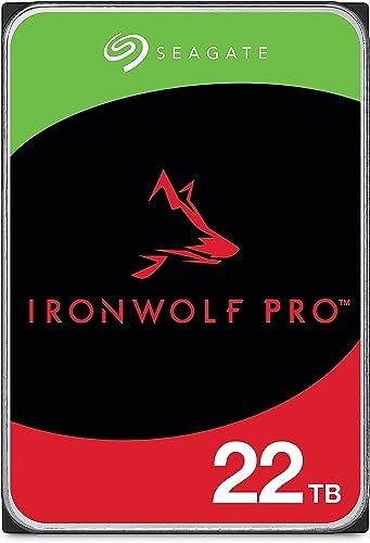 Seagate (Recertified IronWolf Pro 16TB NAS Internal Hard Drive HDD – CMR 3.5 Inch SATA 6Gb/s 7200 RPM 256MB Cache for RAID Network Attached Storage (ST16000NE000