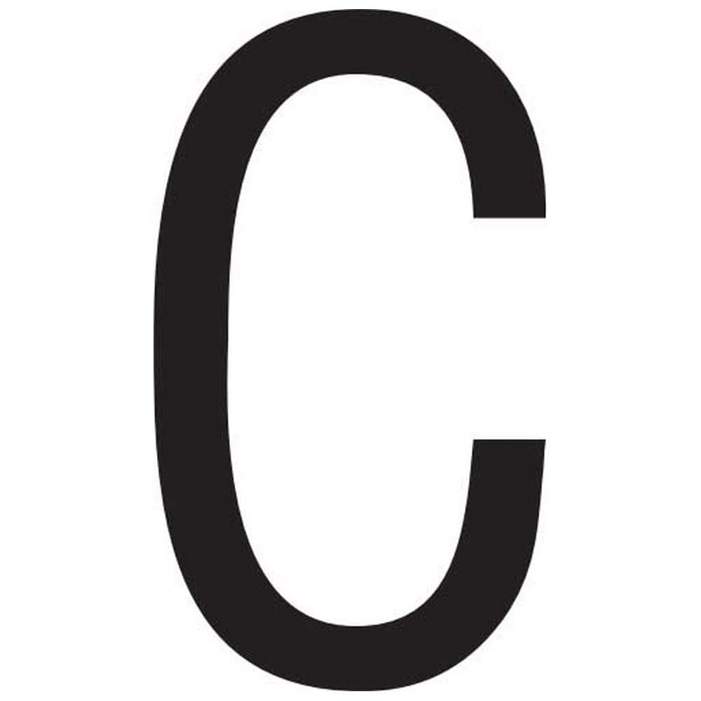 Seachoice 3" Gothic Letters Pack of 10