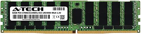 A-Tech 32GB RAM for Dell PowerEdge C4130, C6320, FC830, M640, R630, R730, R730xd, R730xd XL, R730XL, R740xd | DDR4 2133MHz PC4-17000 ECC LRDIMM 4Rx4 Load Reduced Server Memory Upgrade|B0CGMPN9X4