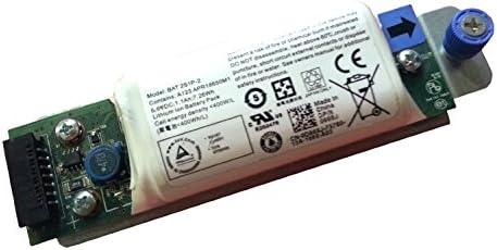 HWW New 6.6V 7.26Wh 1.1Ah Battery Replacement for BAT 2S1P-2 Dell Raid Controller PowerVault MD 3200i/3220i 0D668J Series