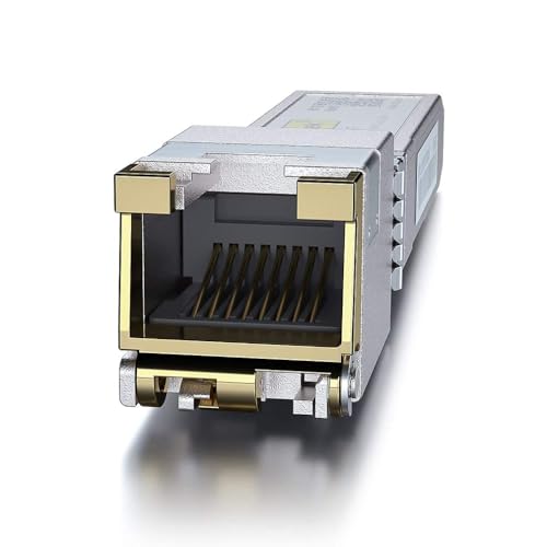 10Gtek 1.25G SFP 1000Base-SX Multimode LC Fiber Transceiver, 850nm MMF, 550m, for Cisco GLC-SX-MMD/SFP-GE-S, Meraki MA-SFP-1GB-SX, Fortinet, Ubiquiti UniFi UF-MM-1G, Mikrotik, TP-Link, Pack of 2|B08BP3JDBV