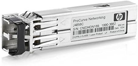 HP J4858C ProCurve Gigabit-SX-LC Mini-GBIC - 1000Base-SX SFP Transceiver|B07PWNF4LD