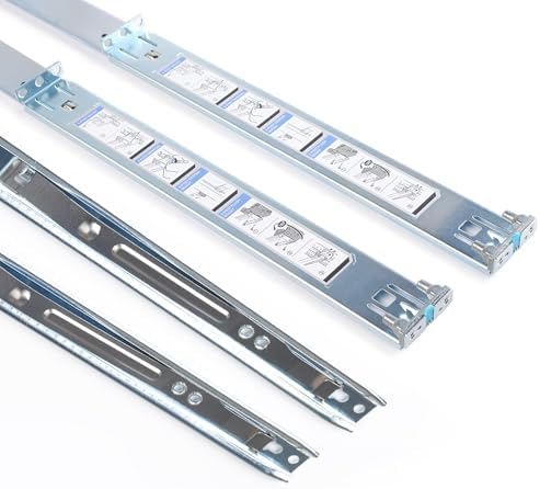 1U Static Ready Rails Kit 053D7M 53D7M Compatible with Dell PowerEdge R320 R420 R620 R330 R430 R630 R440 R640|B0DJSLV7YC