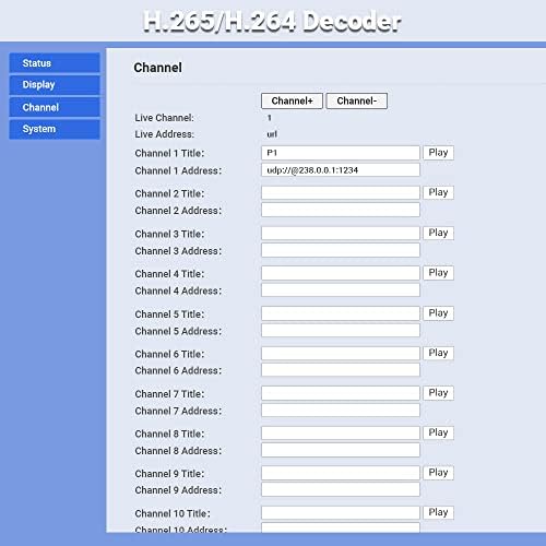 H.265 H.264 HD Video Audio Decoder IP Camera Decoder HTTP RTSP M3U8 RTMP UDP Unitcast to HDMI AV RCA Decoder for Advertisement Display, Decoding Video Encoder, Decoding IP Camera|B07C3HQTK1