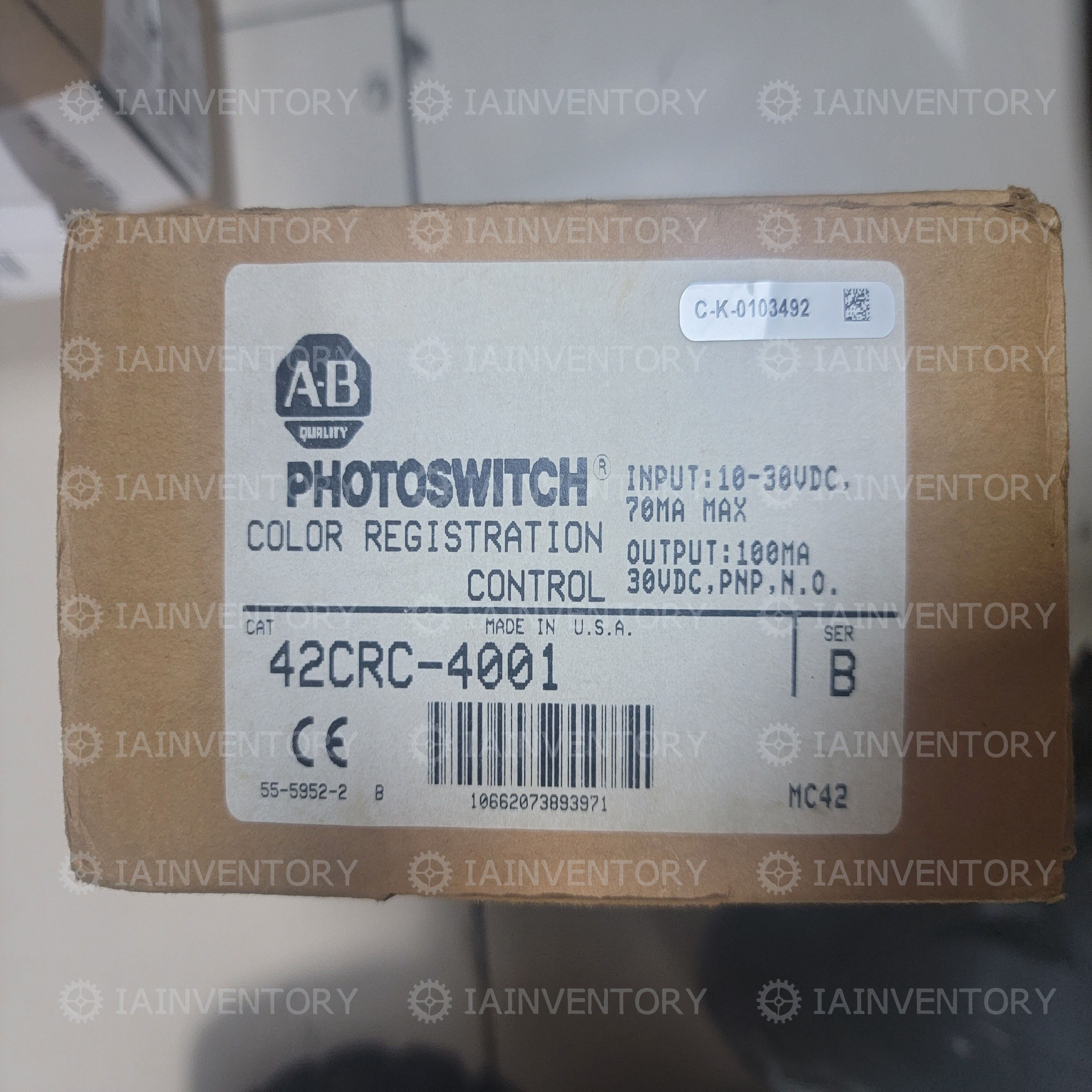 AB 42CRC-4001 Color? Control 10-30 VDC