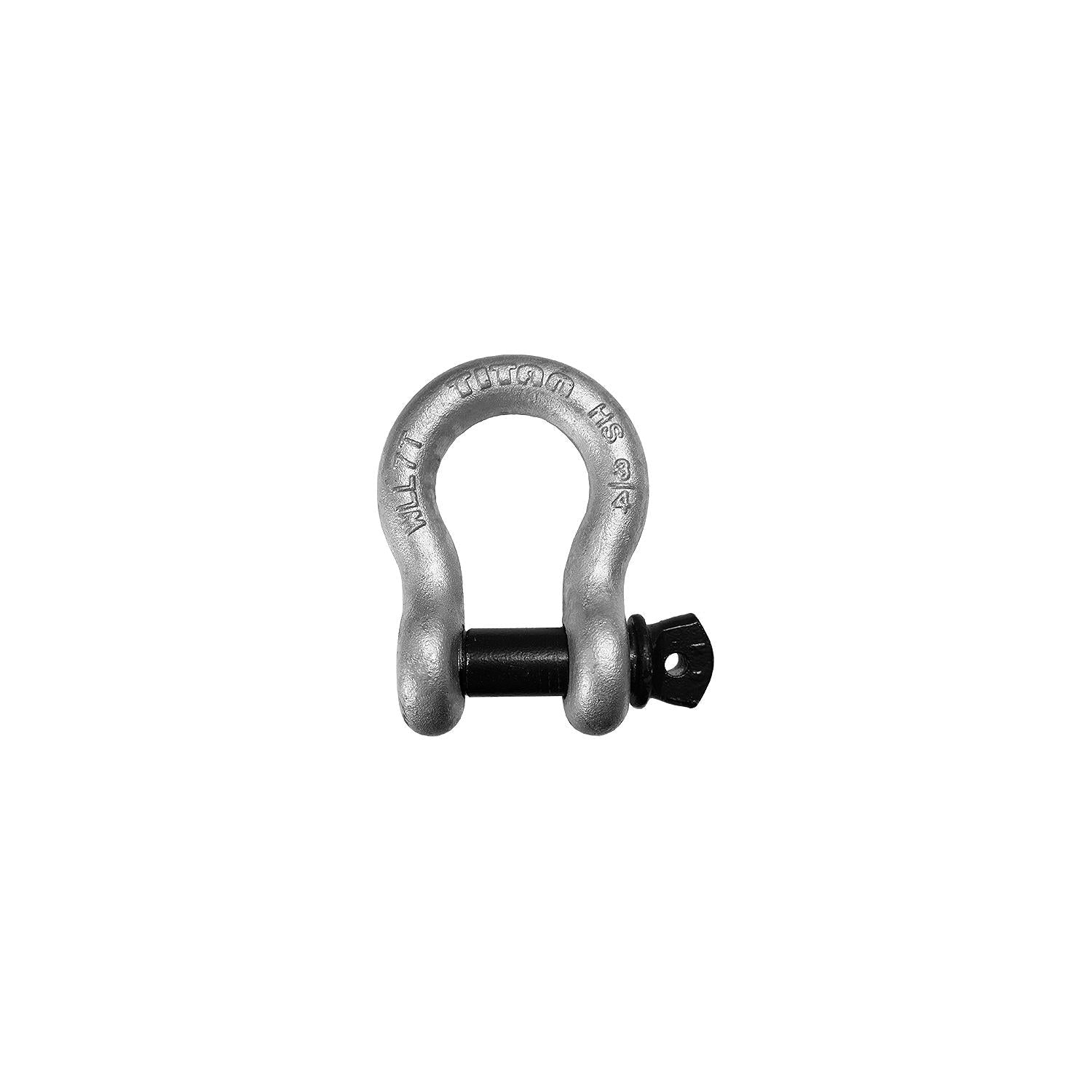 Titan Chain 10319612 High Strength Galvanized Bow Shackle, 1/2"